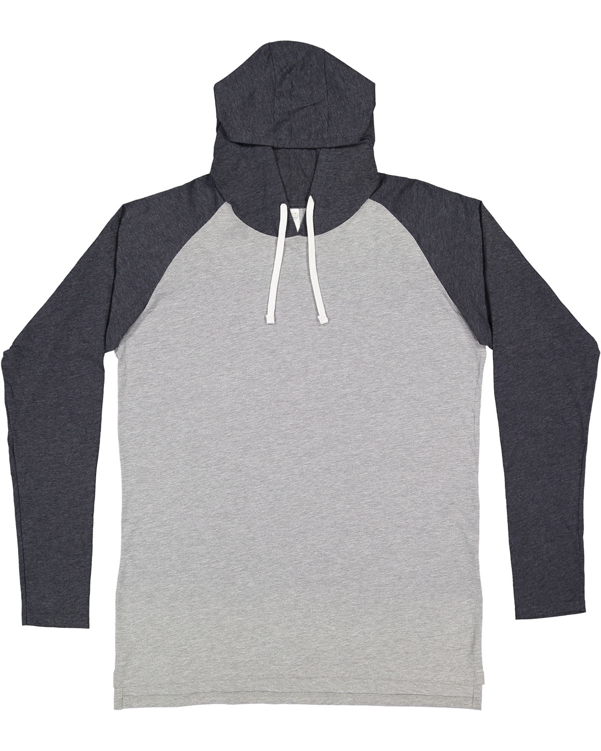hooded raglan