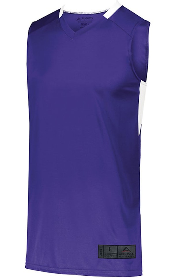 Augusta Sportswear 1730AG Purple / White
