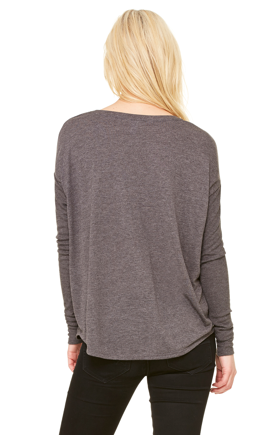 Download Bella + Canvas 8852 Ladies' Flowy Long-Sleeve T-Shirt with ...