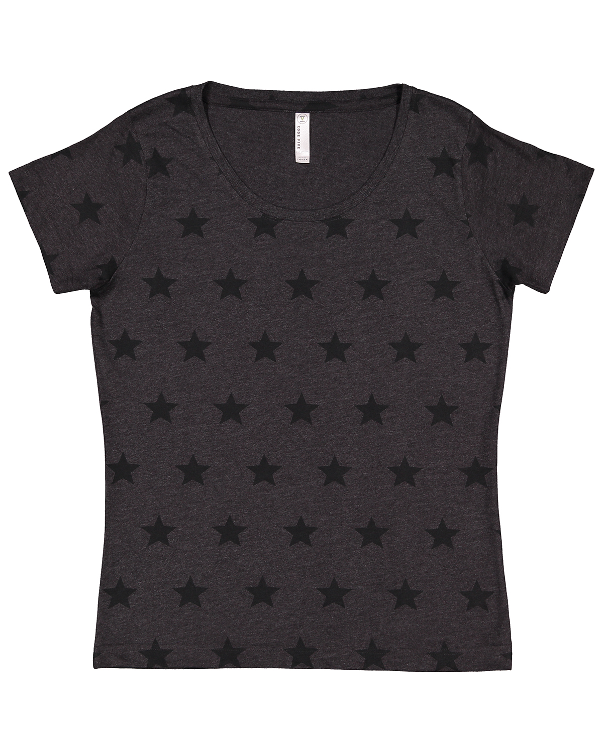 Code Five (So) 3929 Unisex Star Print T Shirt | Jiffy Shirts