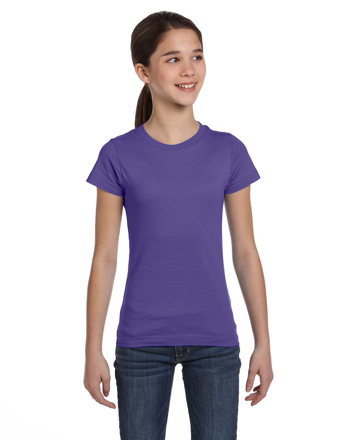 Lat 2616 Girls' Fine Jersey T Shirt | Jiffy Shirts