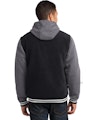 Sport-Tek JST82 Black / Vintage Heather