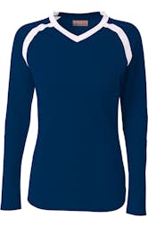Navy / White