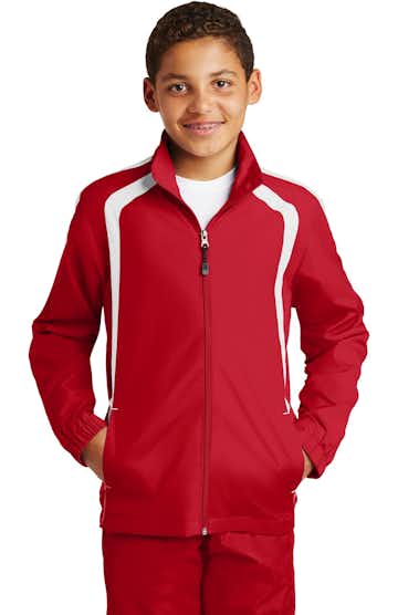 Sport-Tek YST60 True Red / White