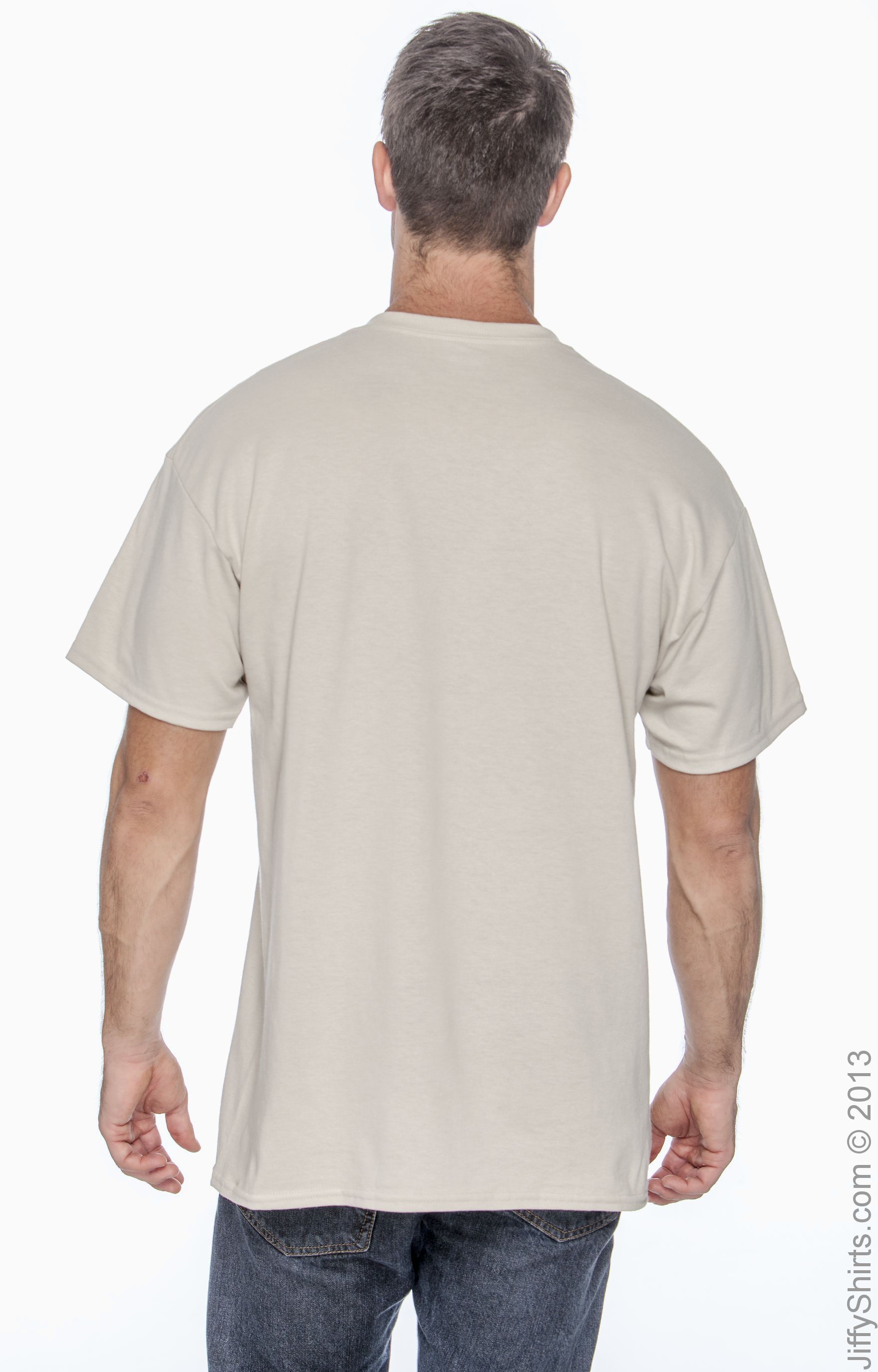 Gildan G800 Adult 5.5 oz., 50/50 T-Shirt - JiffyShirts.com