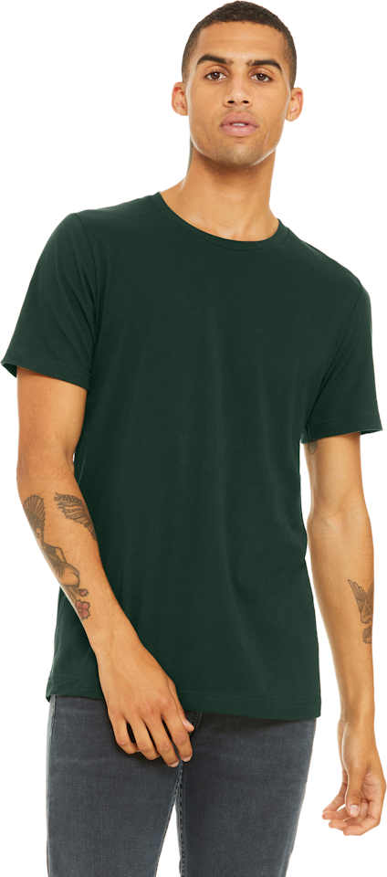 Bella + Canvas - Unisex Jersey Short-Sleeve t-shirt-Black-XS