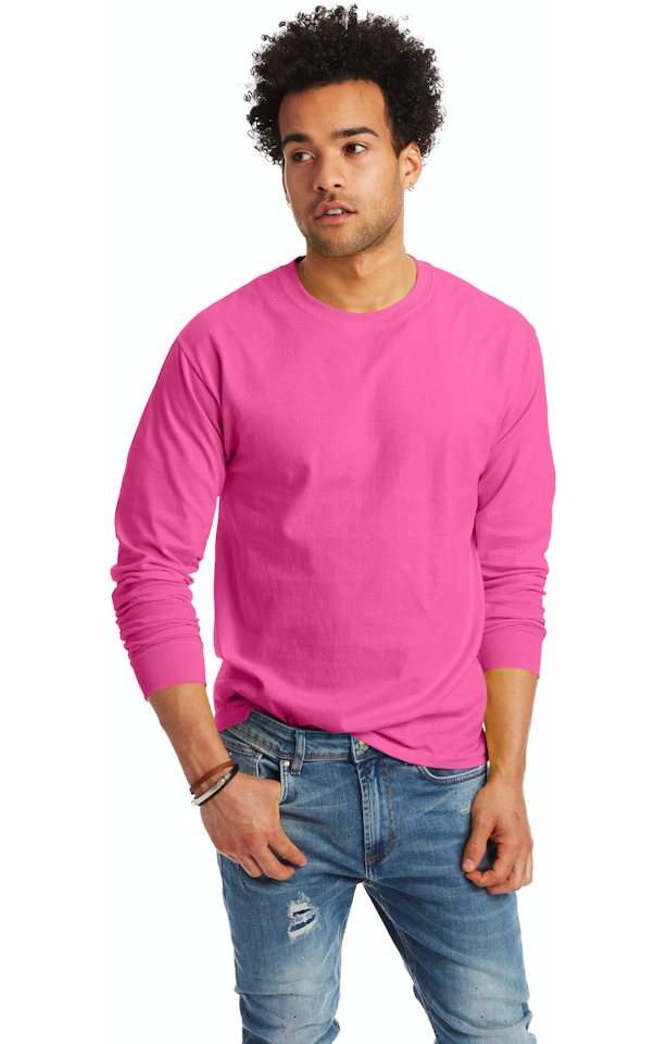 Hanes 5586 Wow Pink