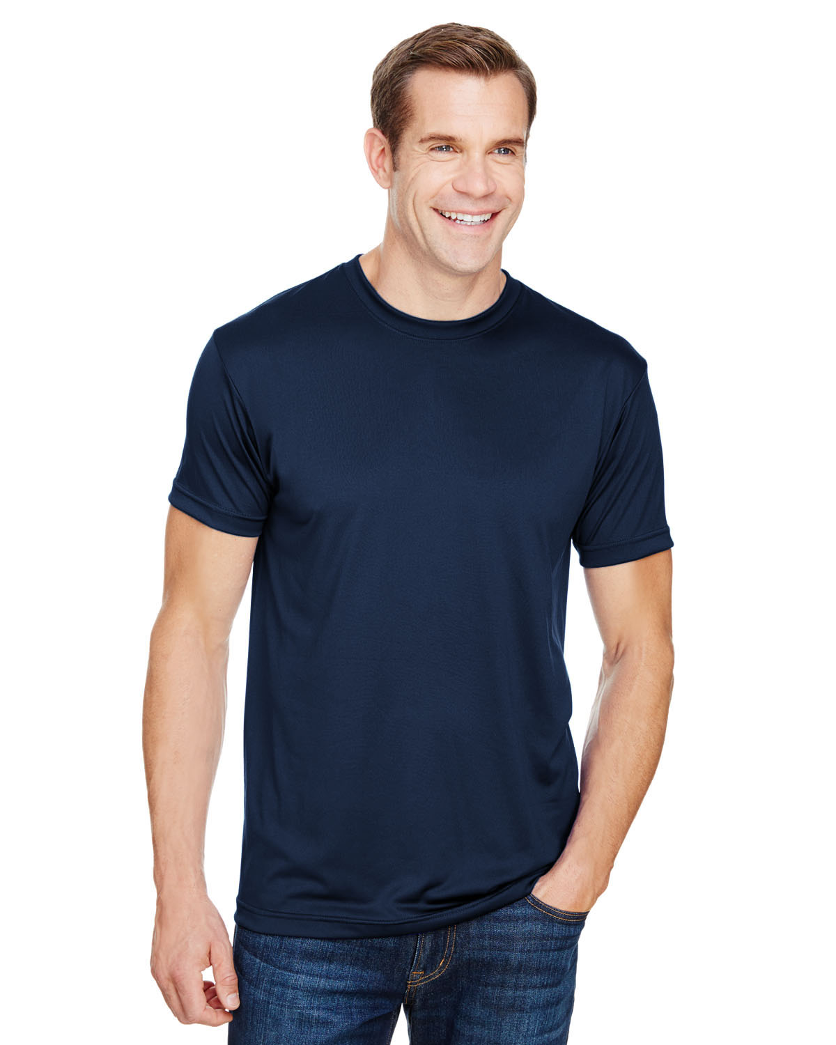 Shirts Polyester Shirt Bayside Performance T | Ba5300 Jiffy Unisex