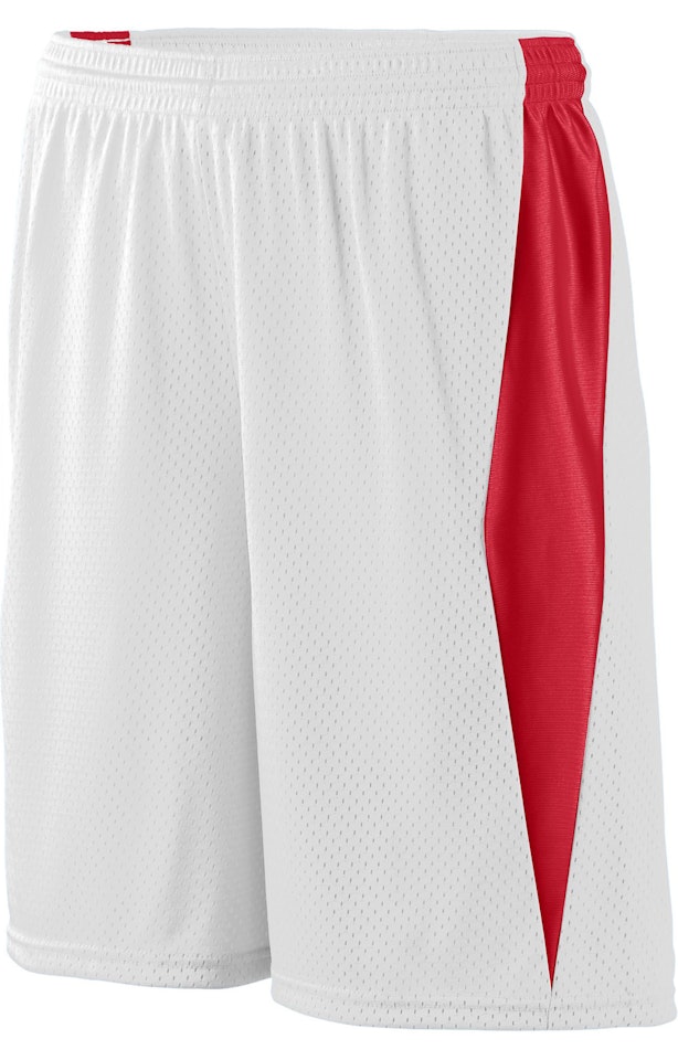 Augusta Sportswear 9736 White / Red