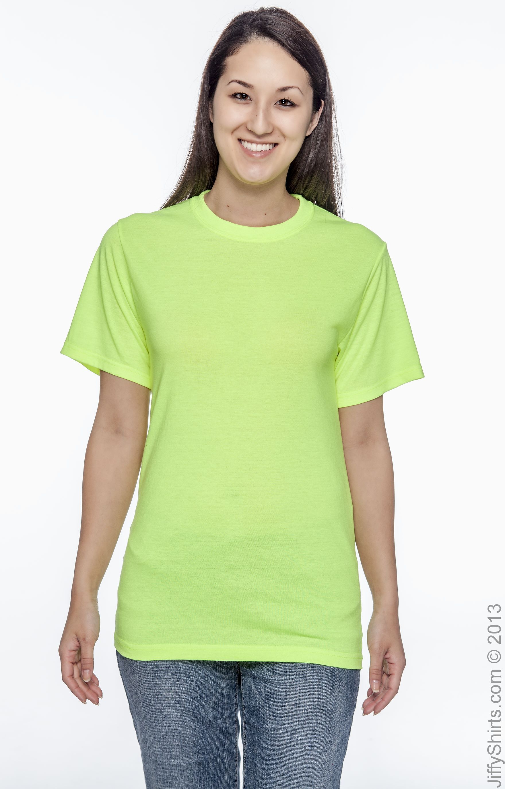 safety green dri fit shirts