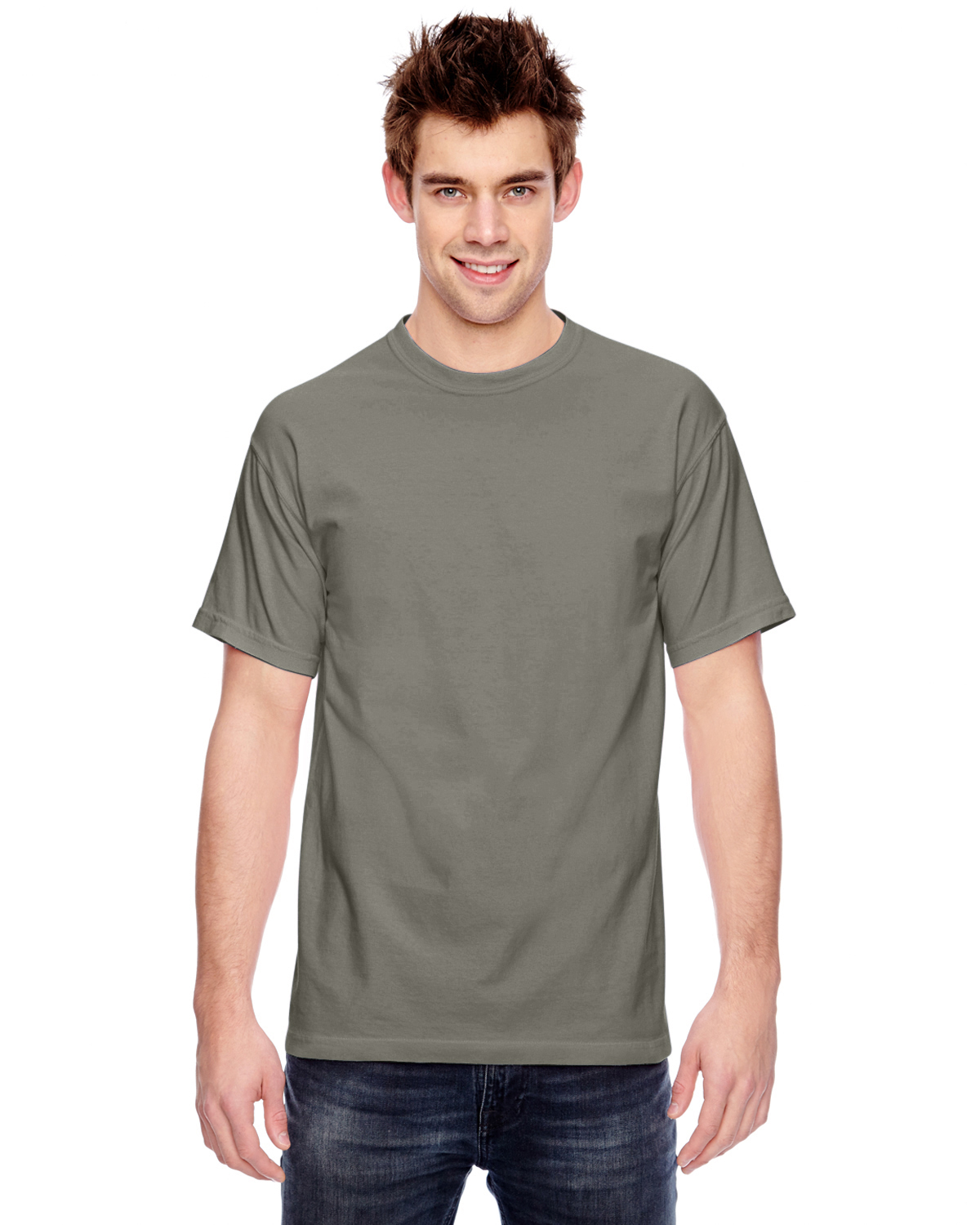 Comfort Colors C1717 Mens Ringspun Garment-Dyed T-Shirt MONTEREY SAGE L