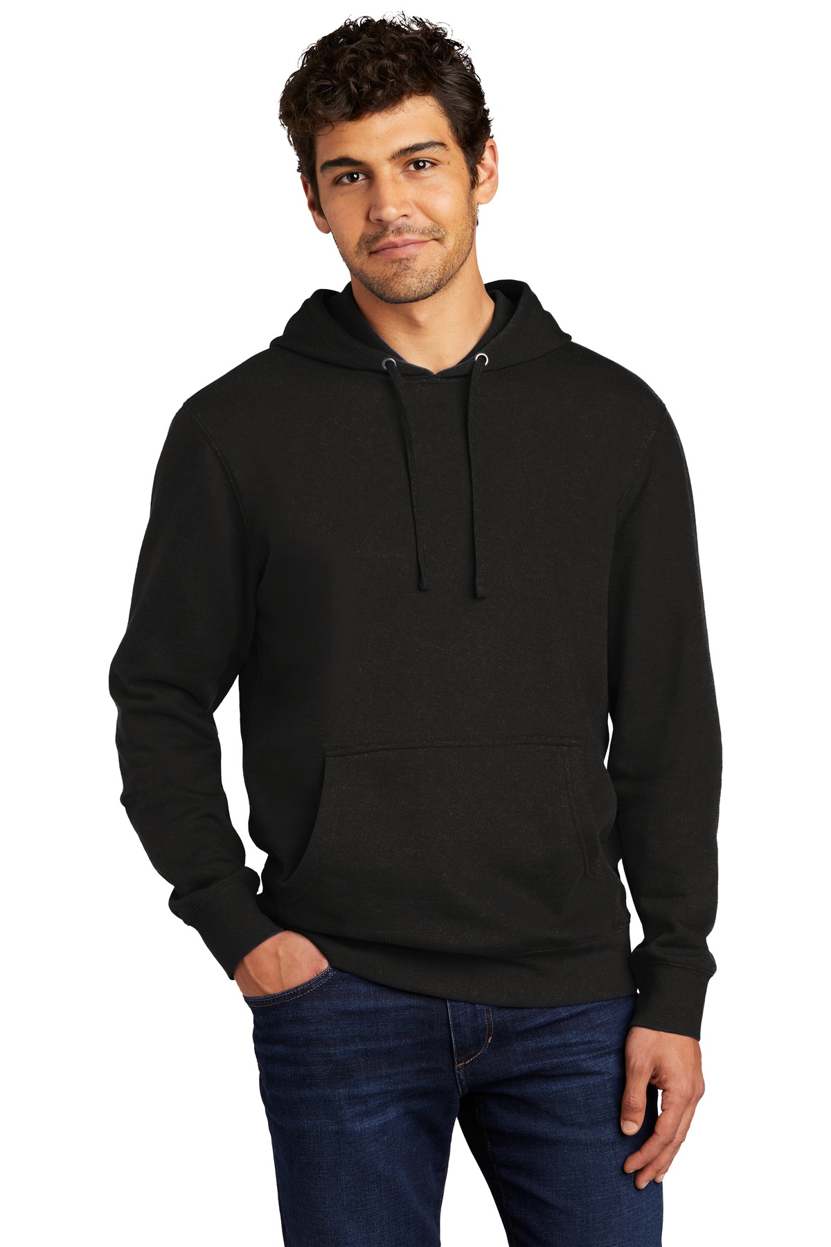 District Dt6100 Adult Unisex V.I.T. Fleece Hoodie | Jiffy Shirts