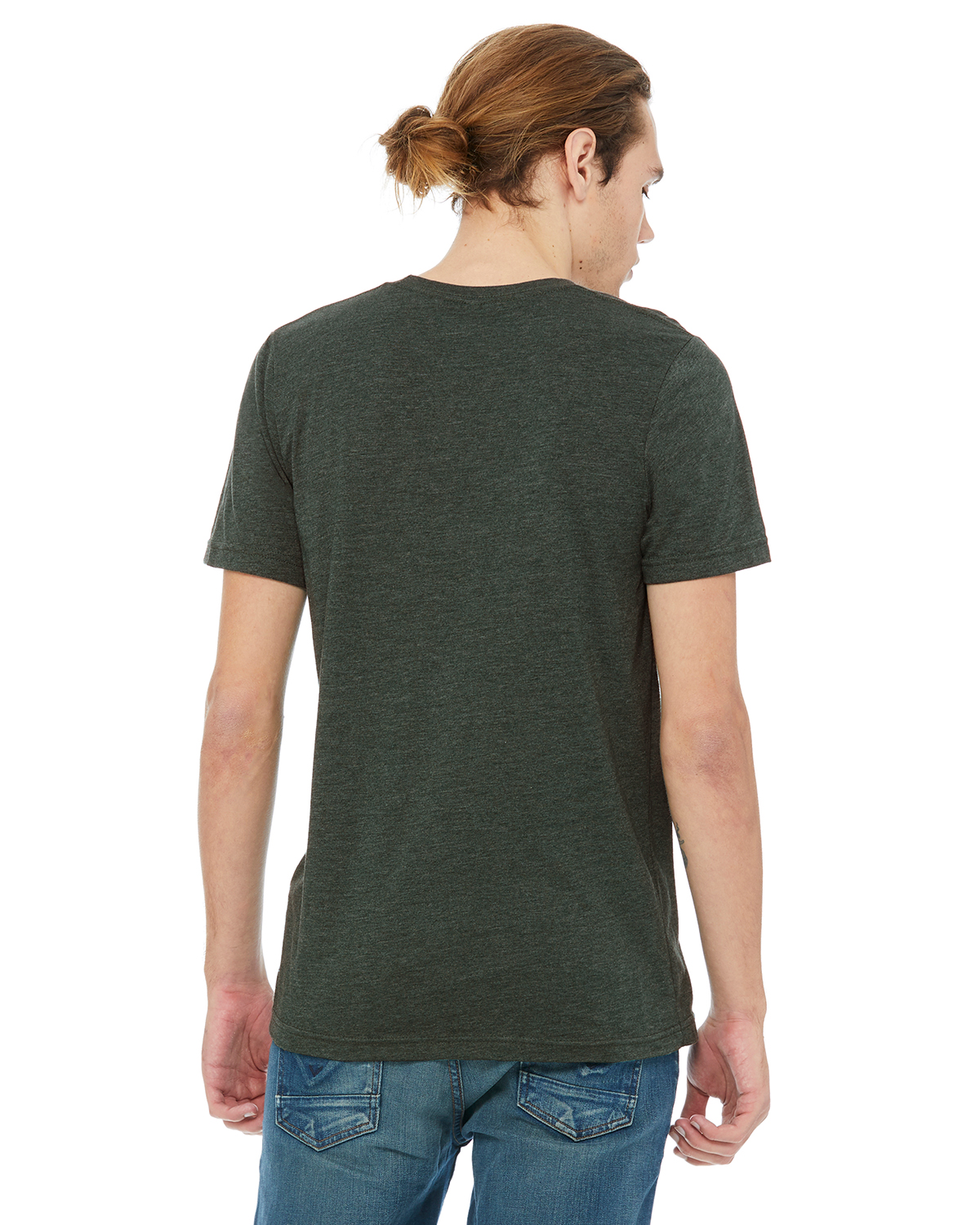 bella canvas heather emerald