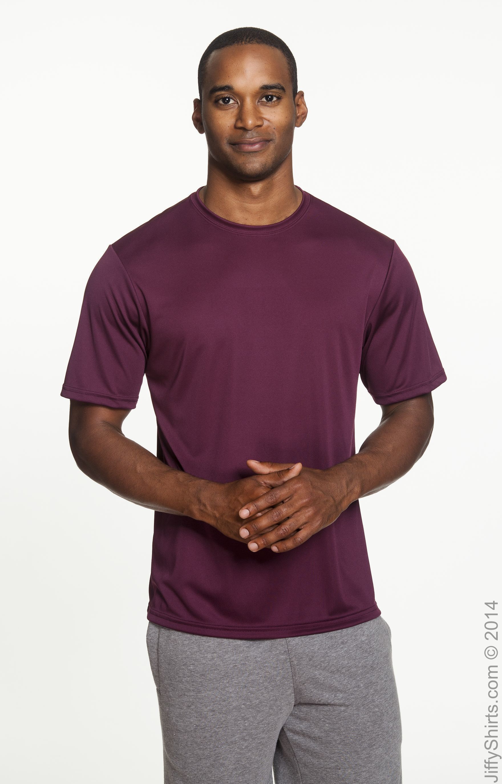 A4 N3142 Men's Cooling Performance T Shirt | Jiffy Shirts