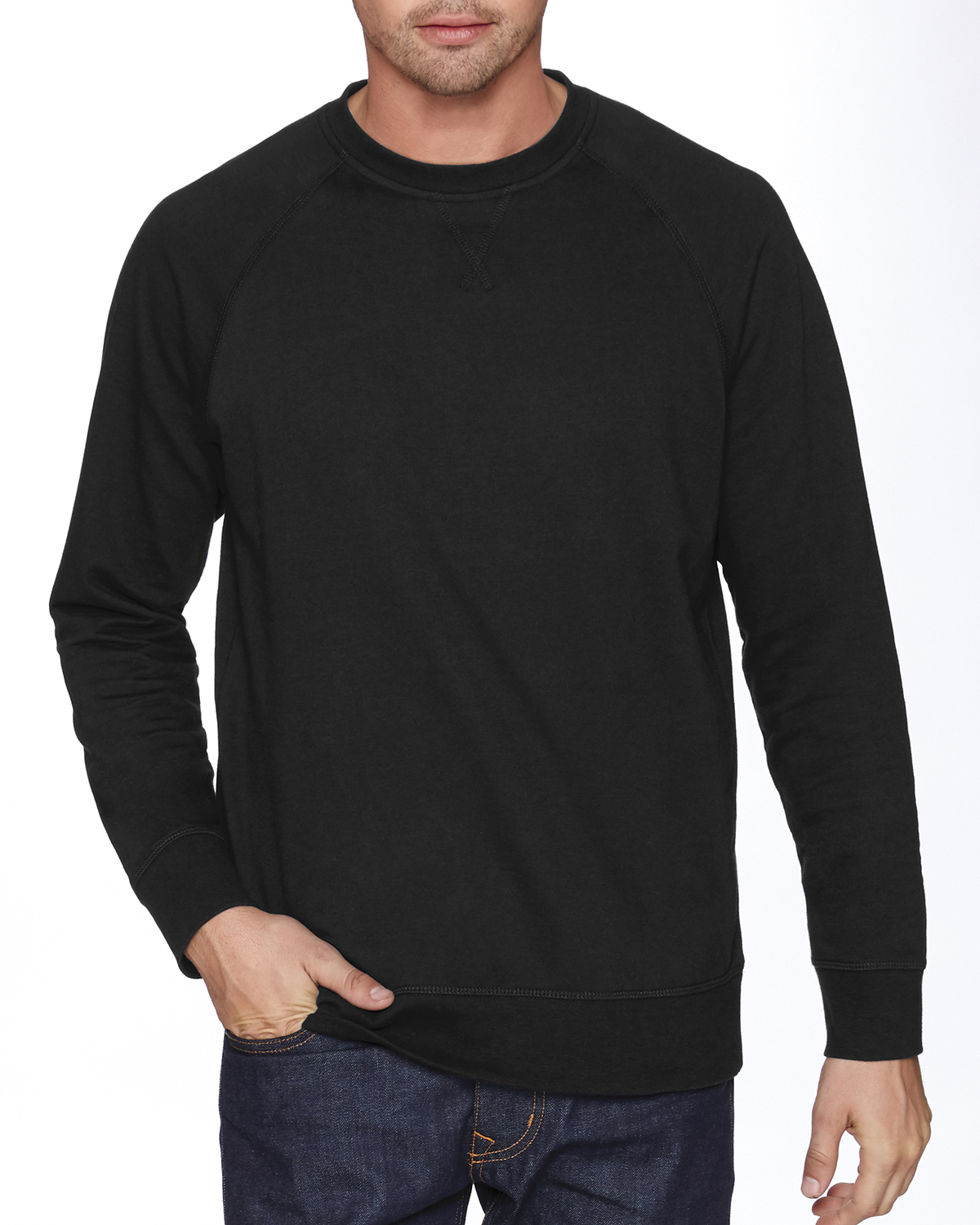 next level sweatshirt with pocket