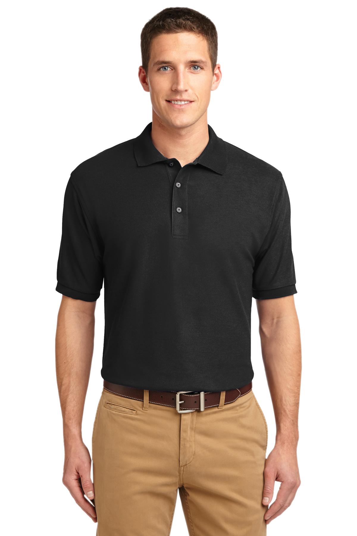 black polo what color pants