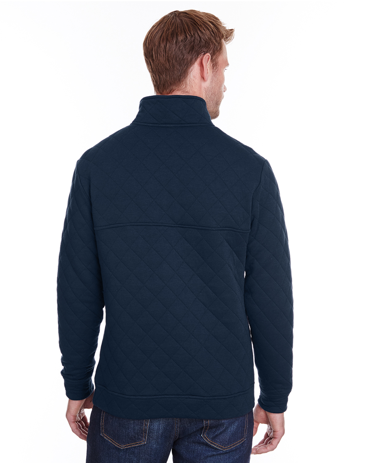 J2 Sport NCAA Adult Quilted Snap Pullover 