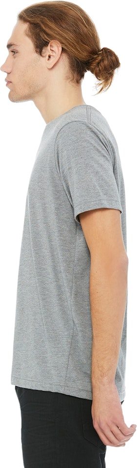 Premium Heather Gray Blank T-shirt 65/35 – Sun City Clover