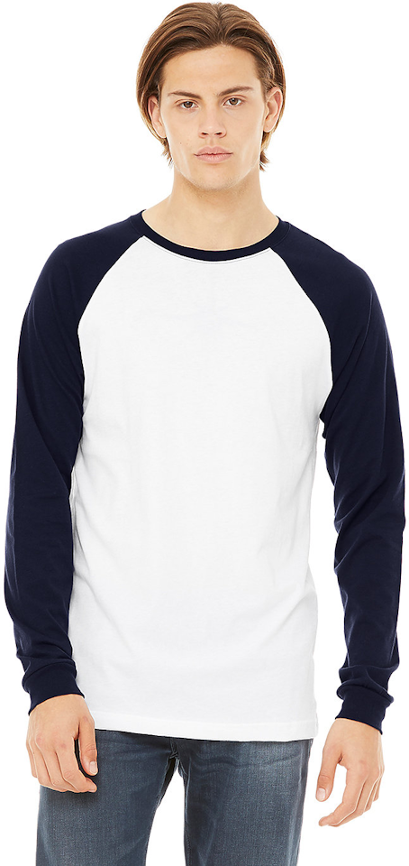 Men's Jersey Long-Sleeve Baseball T-Shirt