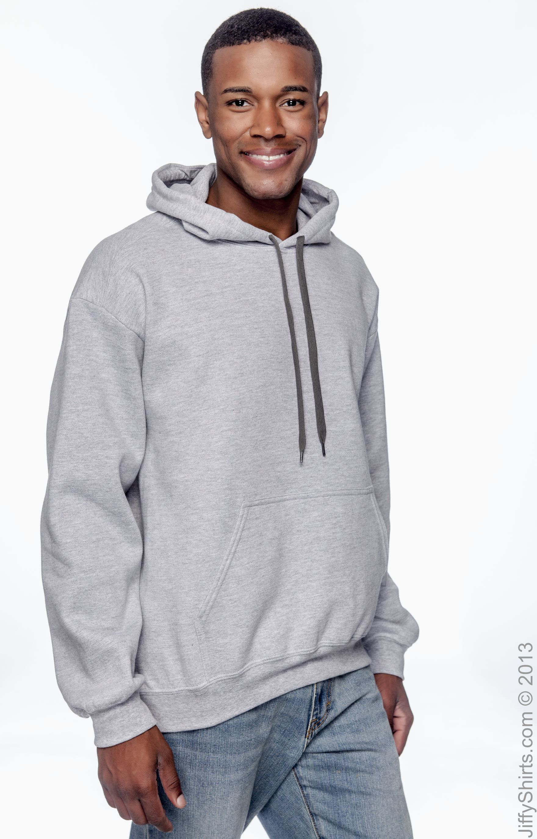 gildan grey hoodie