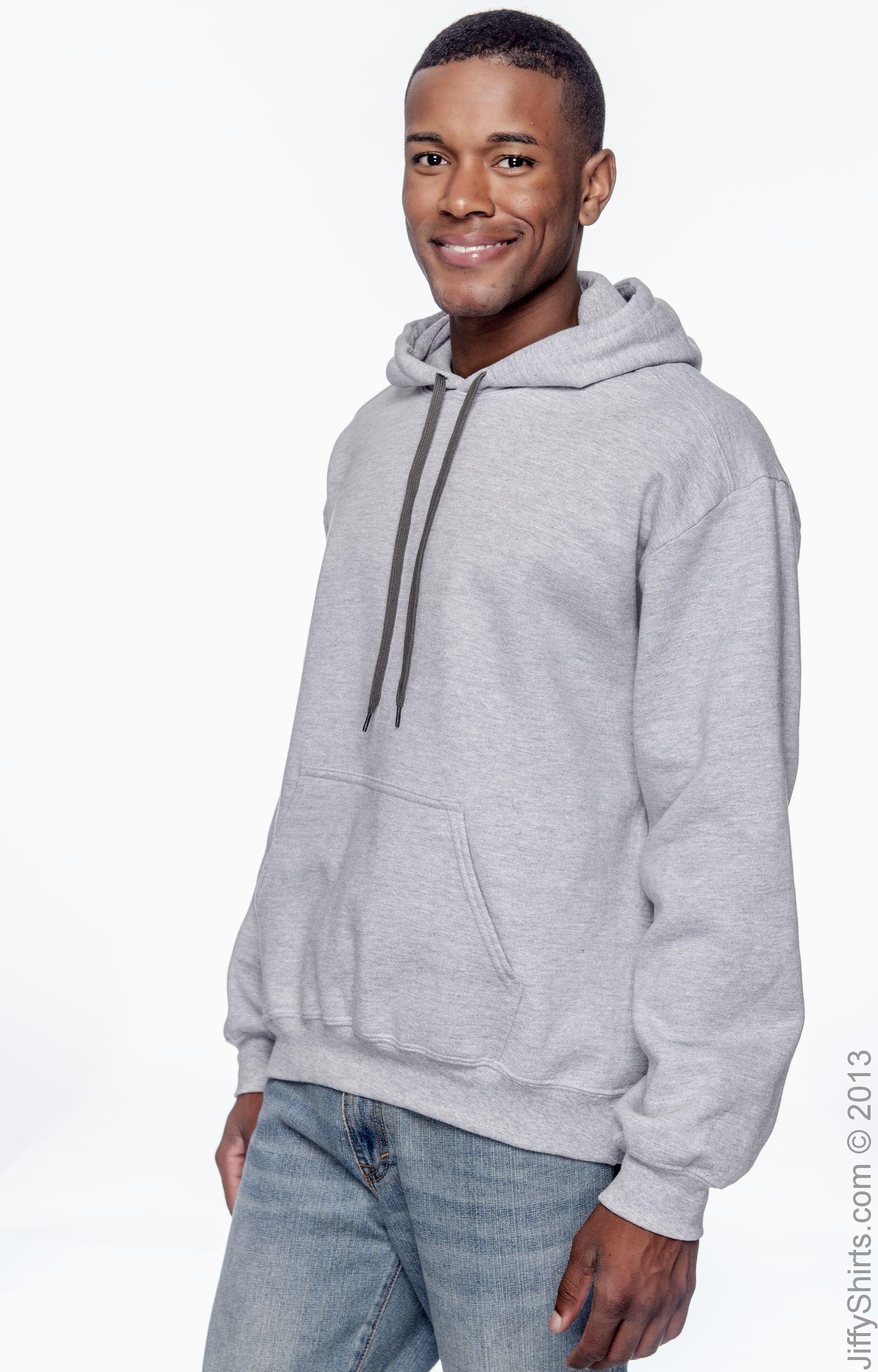 gildan grey hoodie