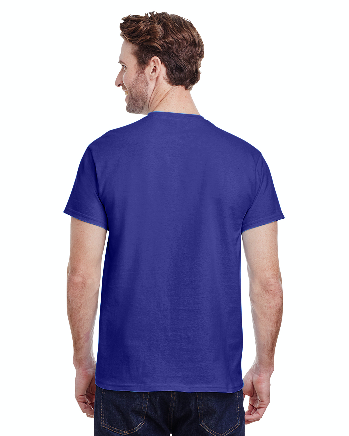 Gildan G500 Neon Blue Adult Heavy 