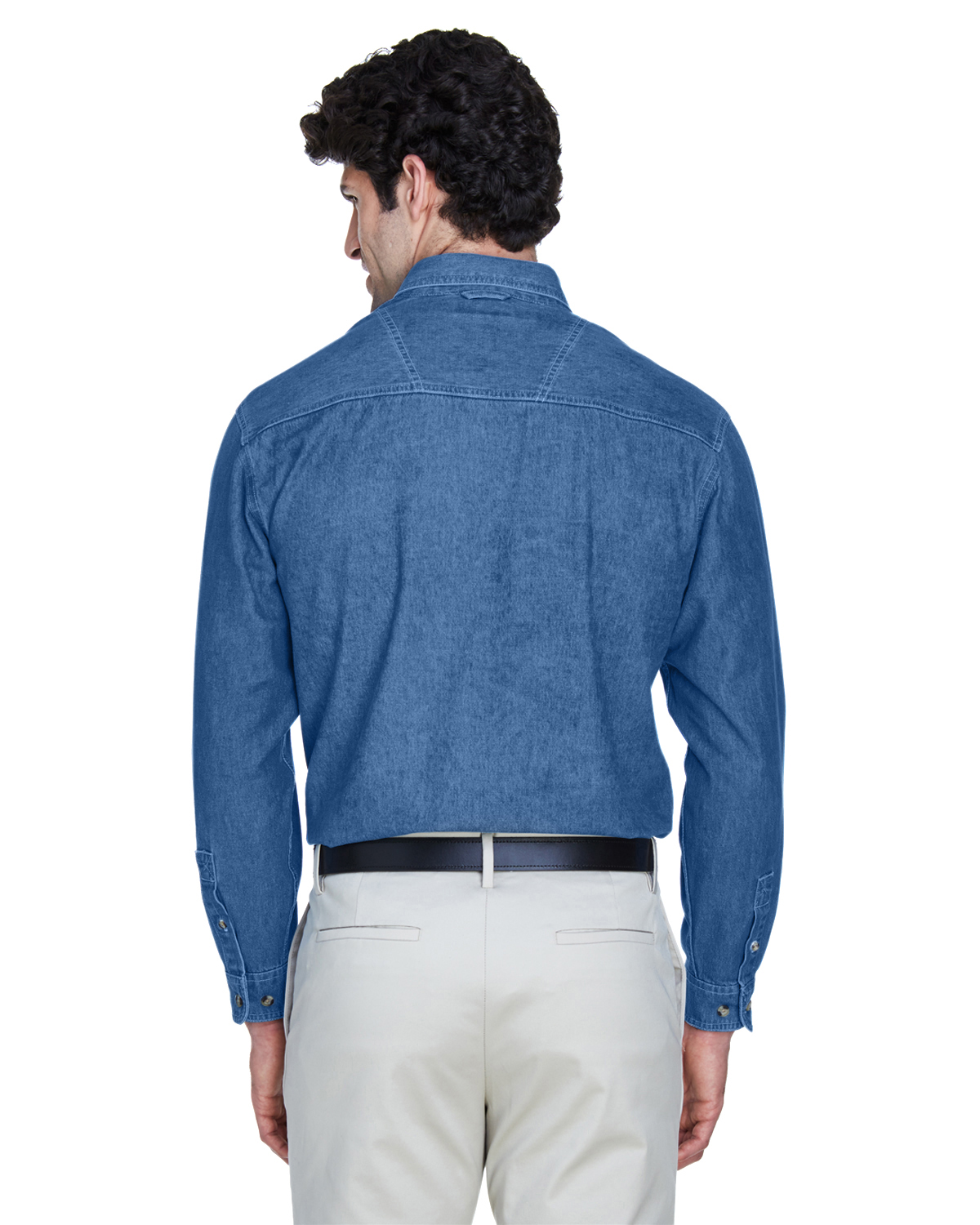 UltraClub 8960 Indigo Men's Cypress 