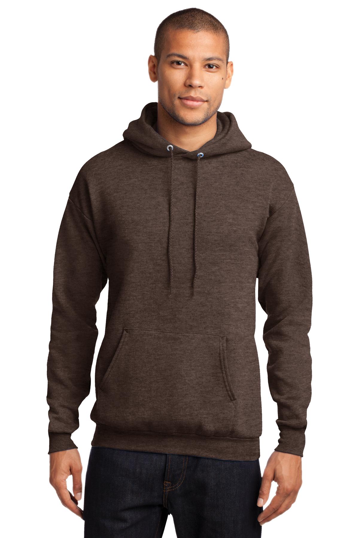 Gildan 18500 Hoodie Dark Chocolate Adult Heavy Blend™ 8 Oz., 50/50 Hood |  Jiffy Shirts
