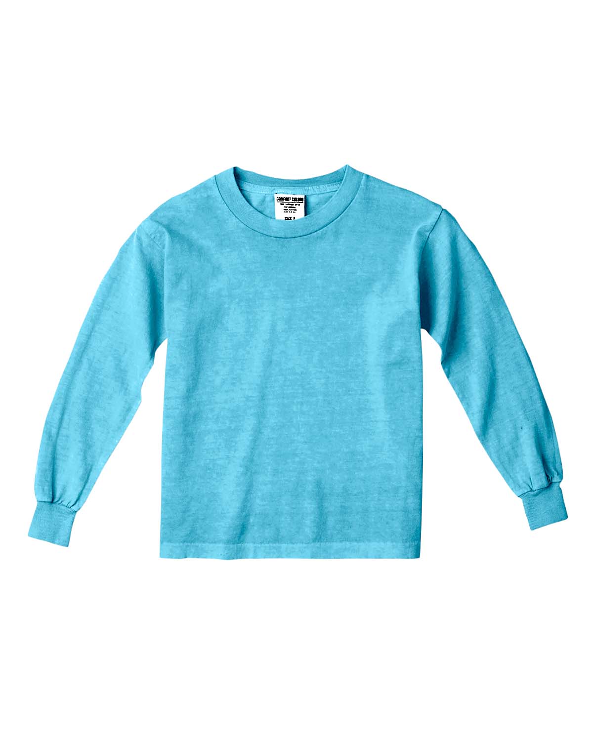 Comfort Colors C3483 Youth 5 4 Oz Garment Dyed Long Sleeve T
