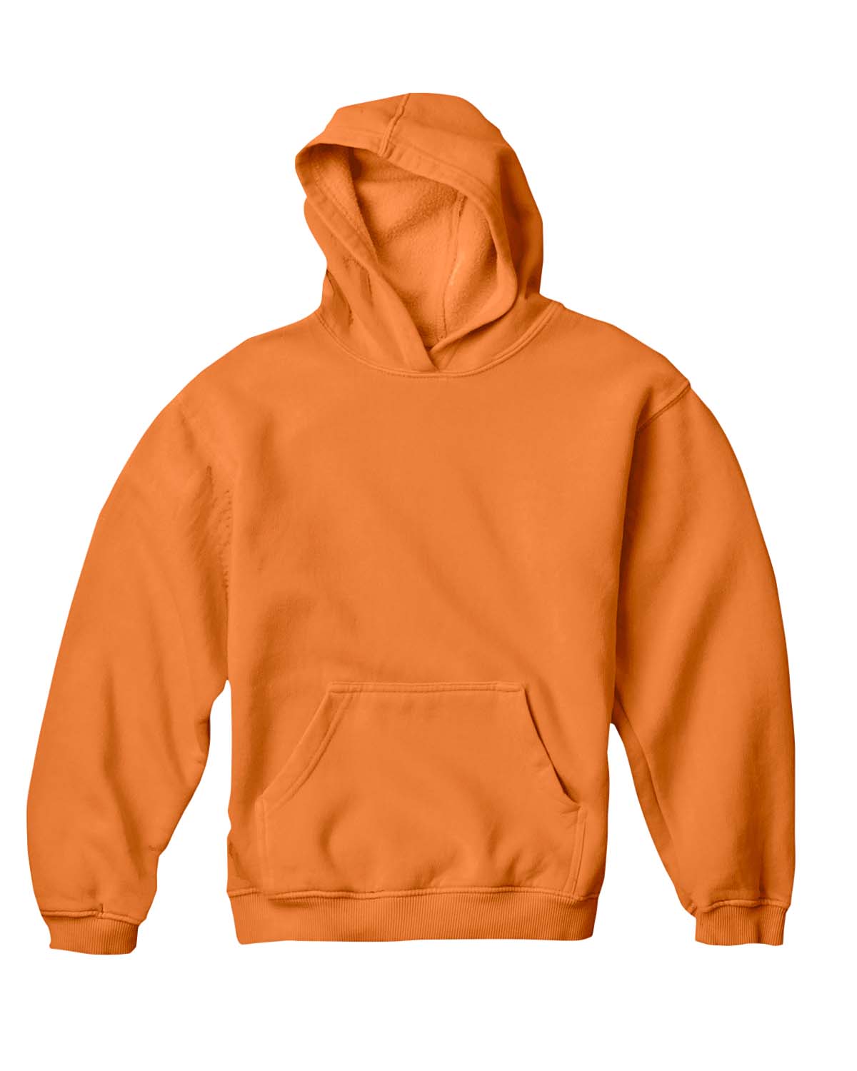 rust orange hoodie