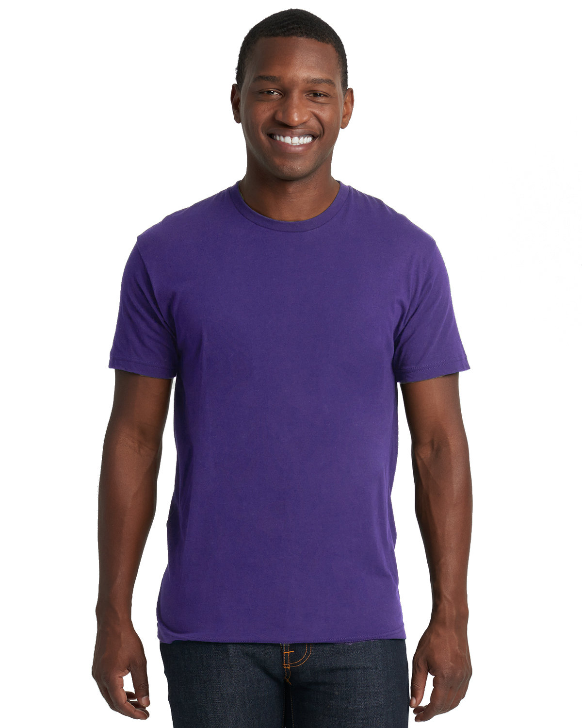 purple t shirt