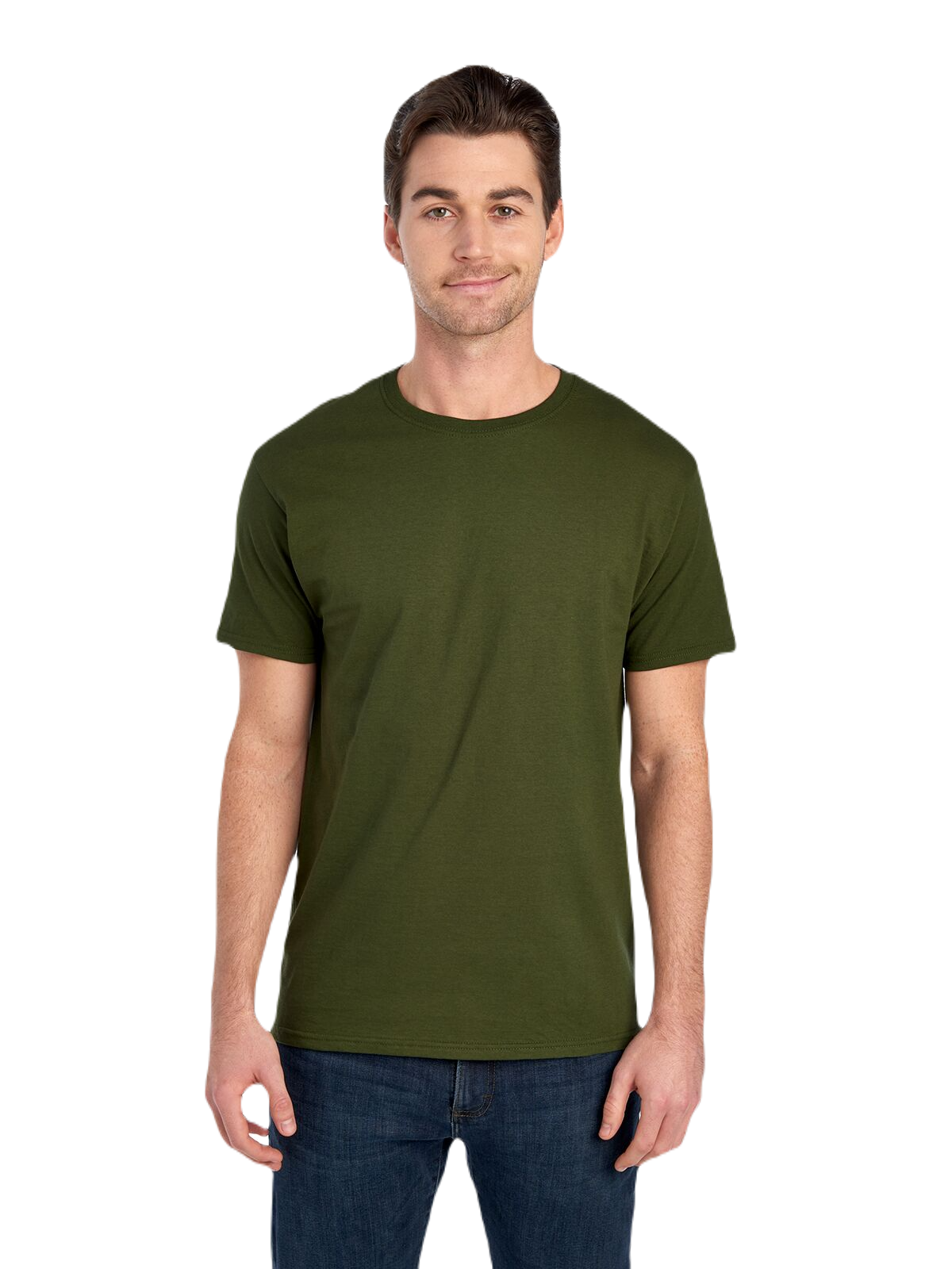 Fruit of the loom green 2024 t shirt