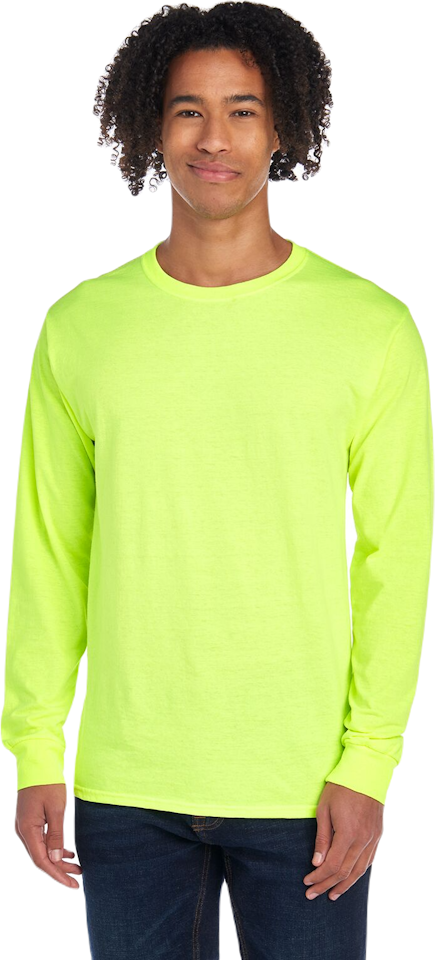 øve sig udvide Kommentér Fruit of the Loom 4930 Adult 5 oz. HD Cotton™ Long-Sleeve T-Shirt |  JiffyShirts