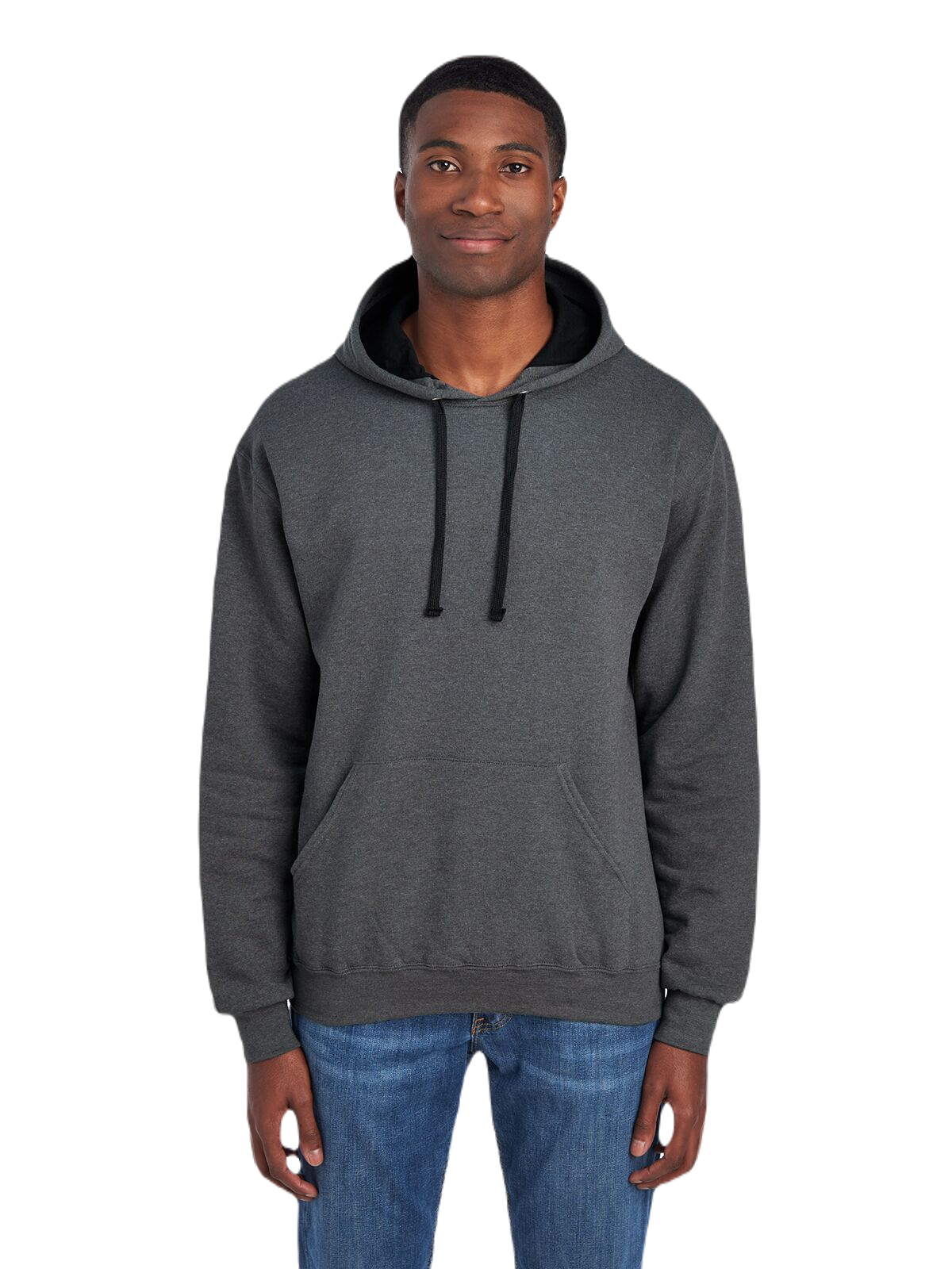 Gildan heather shop grey hoodie