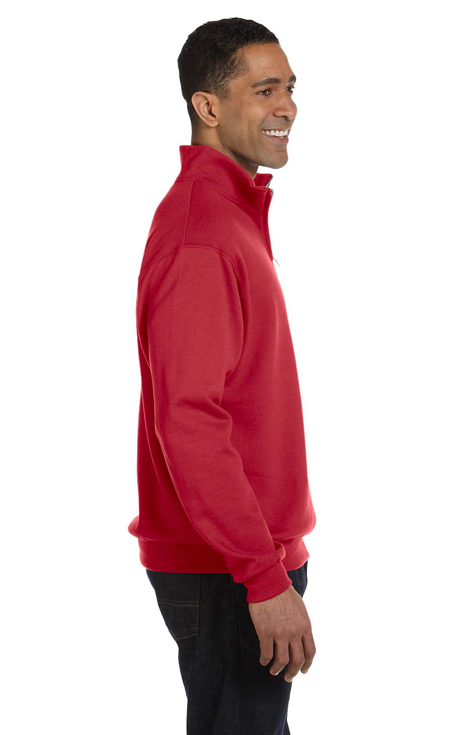 jerzees half zip sweatshirt