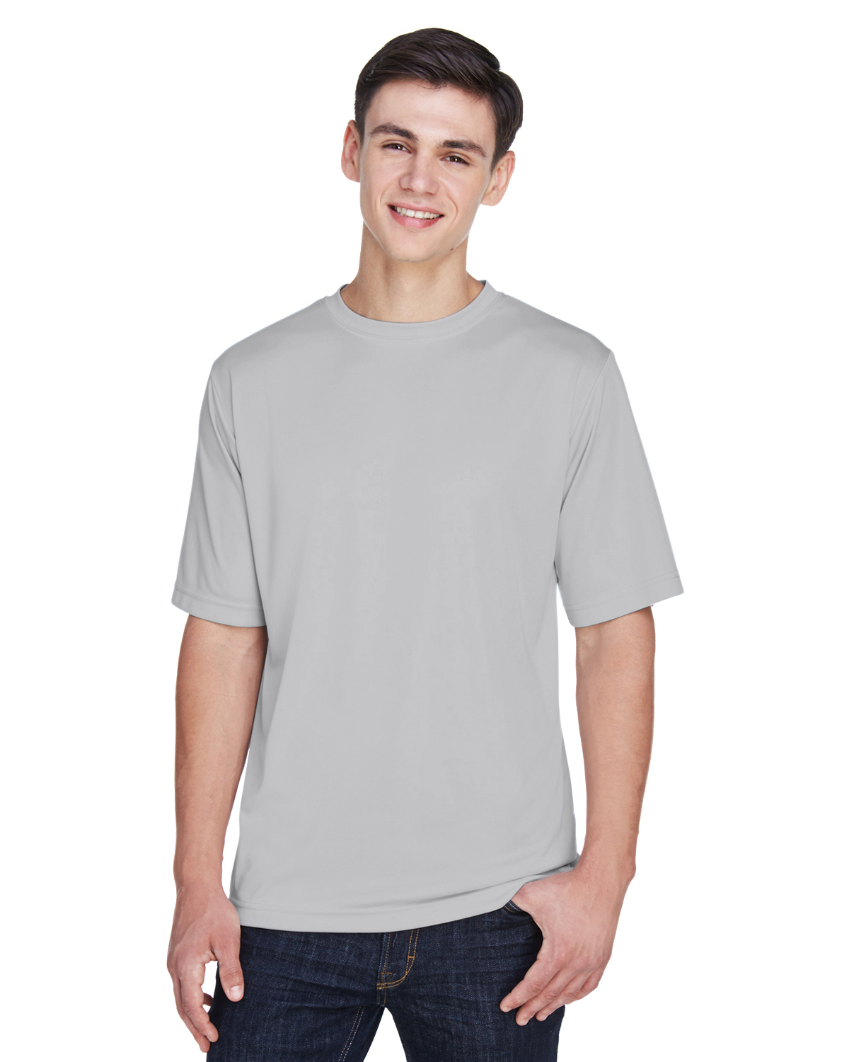 Silver color t store shirt