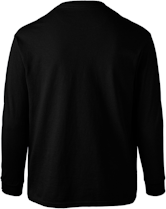 Soffe M375 Adult Long Sleeve Tee - Athletic Oxford - L