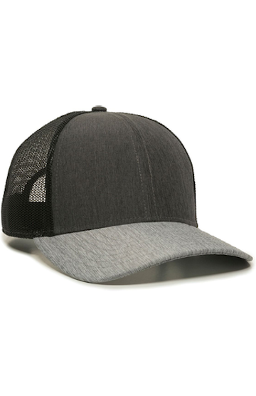 Outdoor Cap OC770 Heath Charcoal / Black / Heath Gray