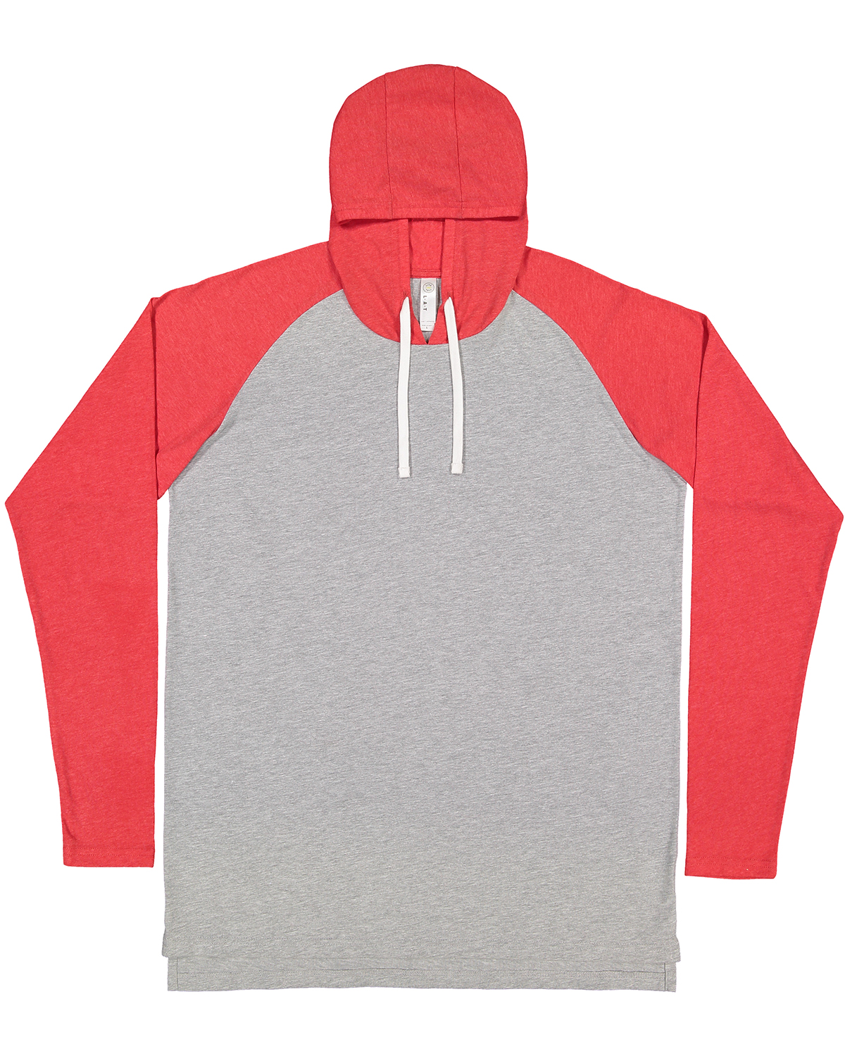 red white raglan