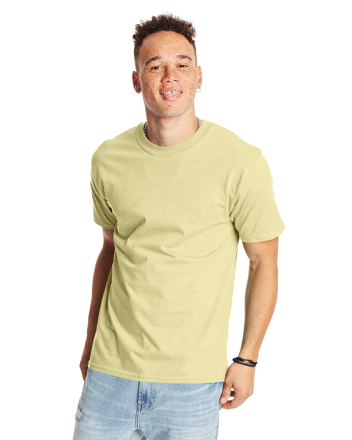 Cotton T-Shirt 5180 2XL 3XL 4XL 5XL 6XL 30 colors and more Hanes Beefy-T 6.1 oz