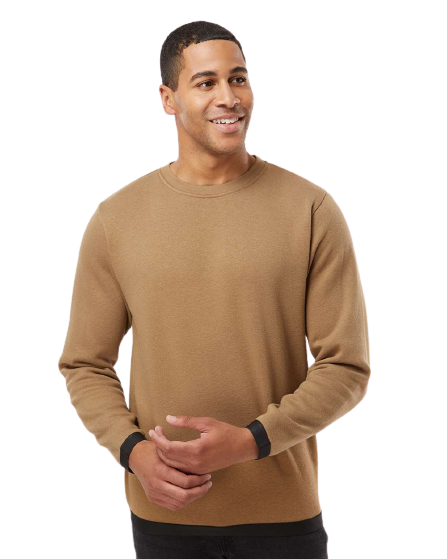 Lat 6789 Adult Statement Fleece Crew Sweatshirt | Jiffy Shirts