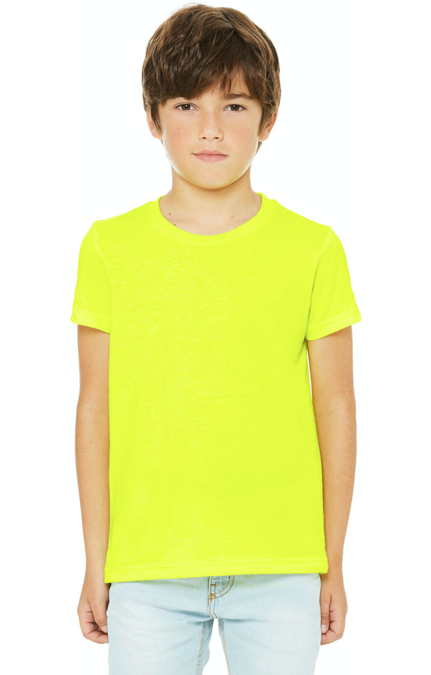 Bella Canvas 3001 Ycvc Youth Jersey T Shirt | Jiffy Shirts