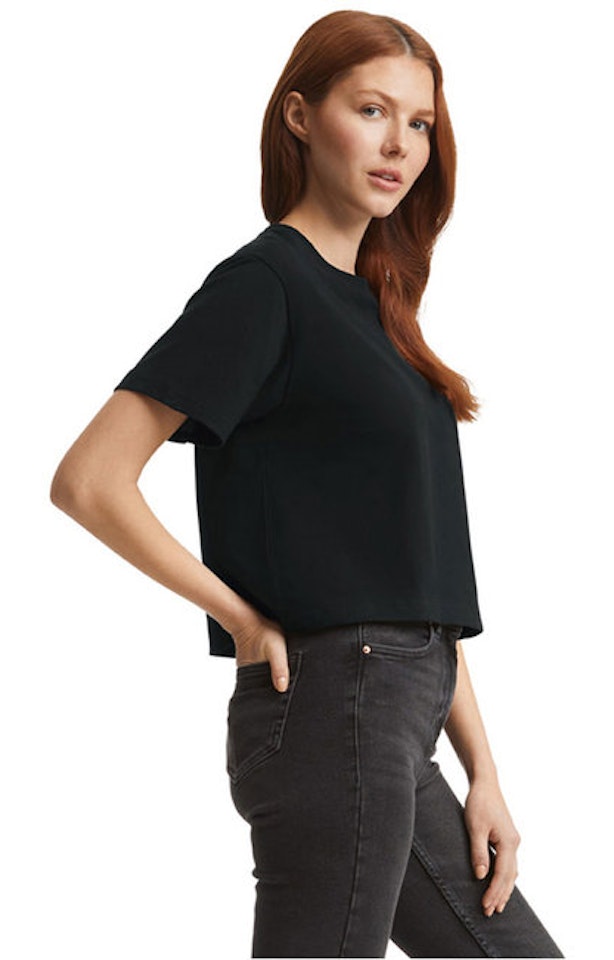 American Apparel 102 Am Ladies' Fine Jersey Boxy T Shirt | Jiffy Shirts