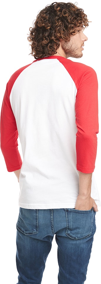 Men's Nike Red Cincinnati Reds Local Phrase Tri-Blend 3/4-Sleeve Raglan T- Shirt