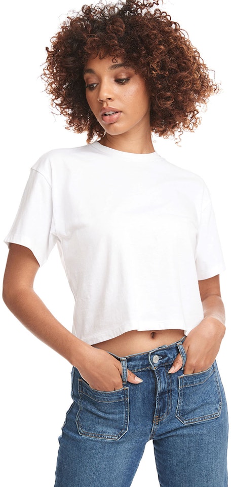 Next Level Nl1580 Women\'s Ideal Crop Tee | Jiffy Shirts