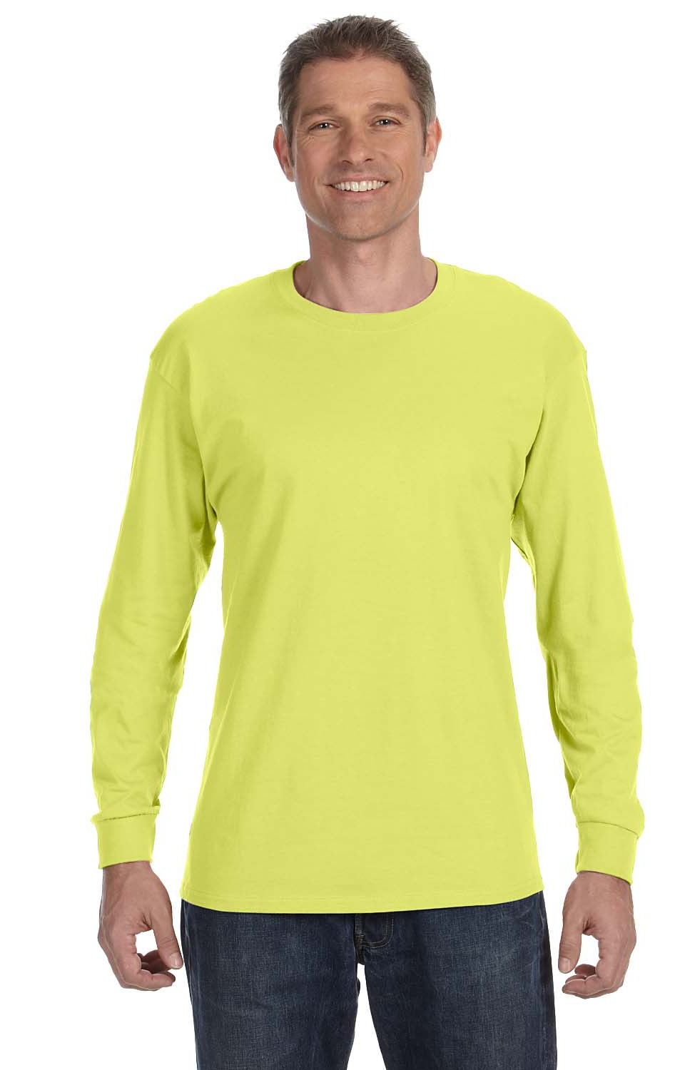 safety green dri fit shirts