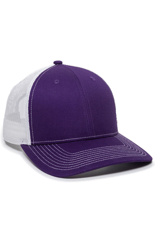 Outdoor Cap OC771 Purple / White