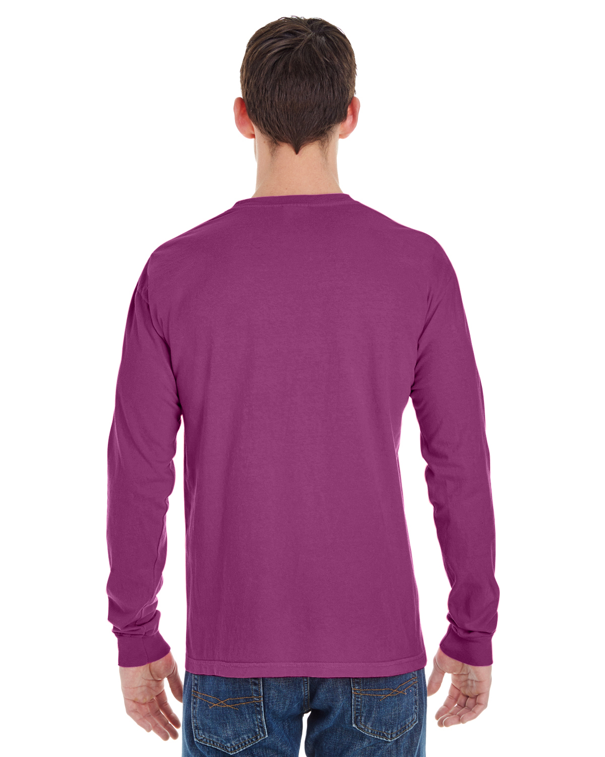 Comfort Colors C6014 Boysenberry Adult Heavyweight RS LongSleeve TShirt JiffyShirts