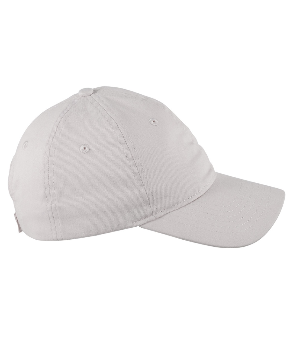 Stone 6-Panel Twill Unstructured Cap 