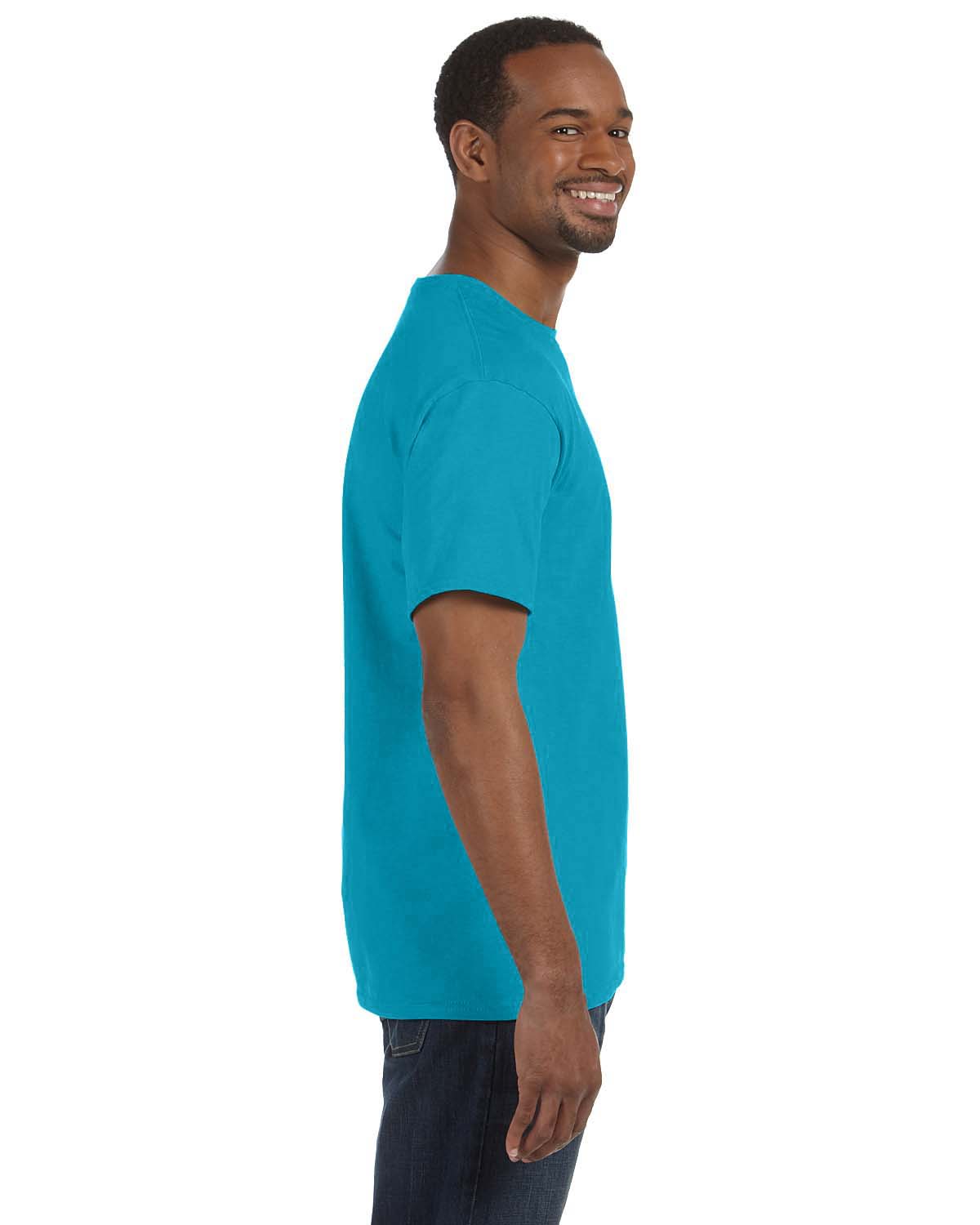 gildan aqua blue